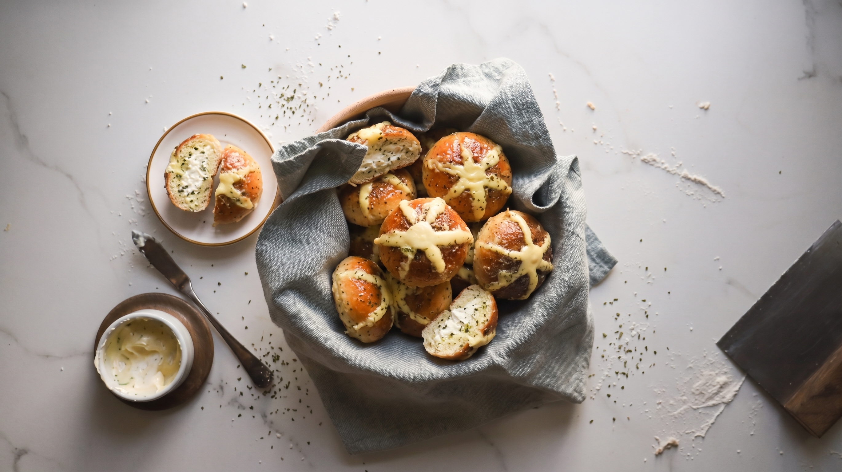 Breadfully founder baking Korean cream cheese garlic bread